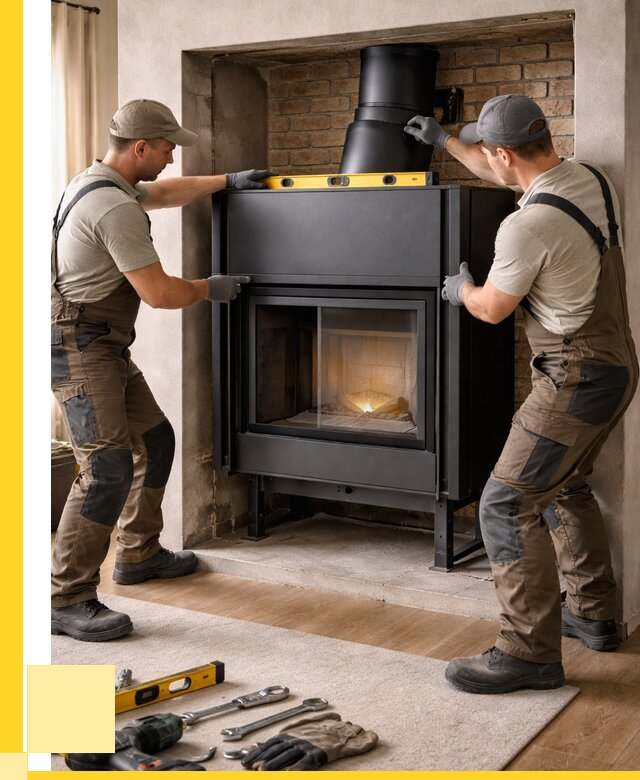 Установка каминных топок в Барабинске под ключ от 18283 р. | ЭриданБбн