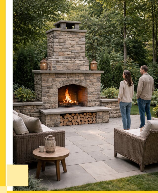 Уличные камины из кирпича в Барабинске от 152355 р. | ЭриданБбн