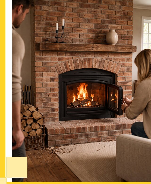 Кирпичные камины под ключ в Барабинске от 152355 р. | ЭриданБбн