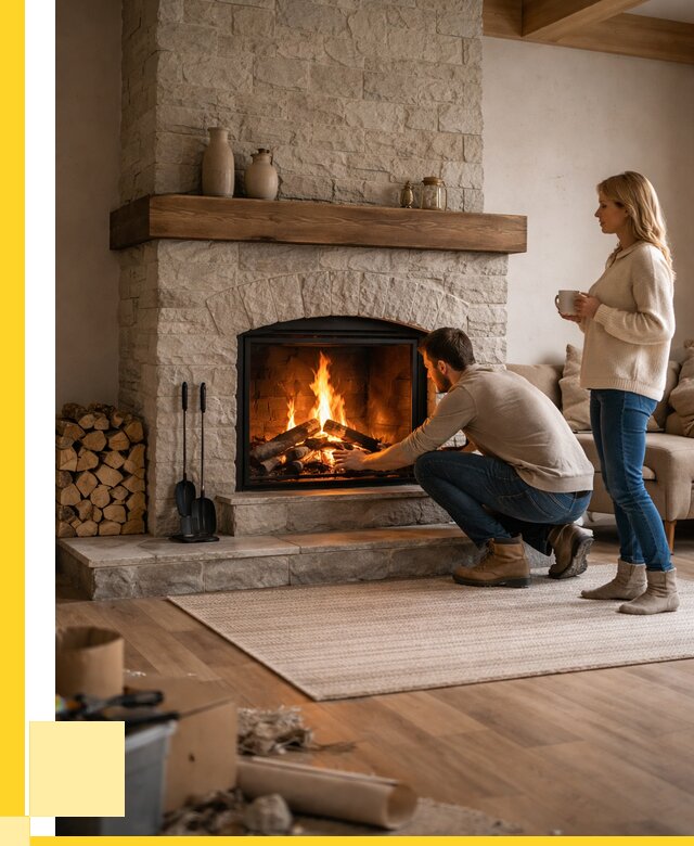 Камины для загородного дома в Барабинске от 355495 р., ЭриданБбн