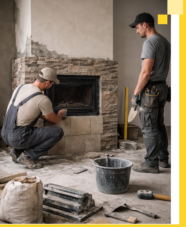 Камины под ключ в Барабинске: проект, изготовление и монтаж