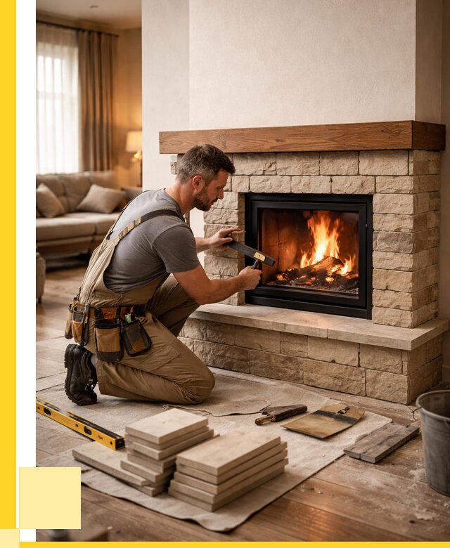 Строительство каминов в Барабинске от 152355 р., ЭриданБбн - под ключ