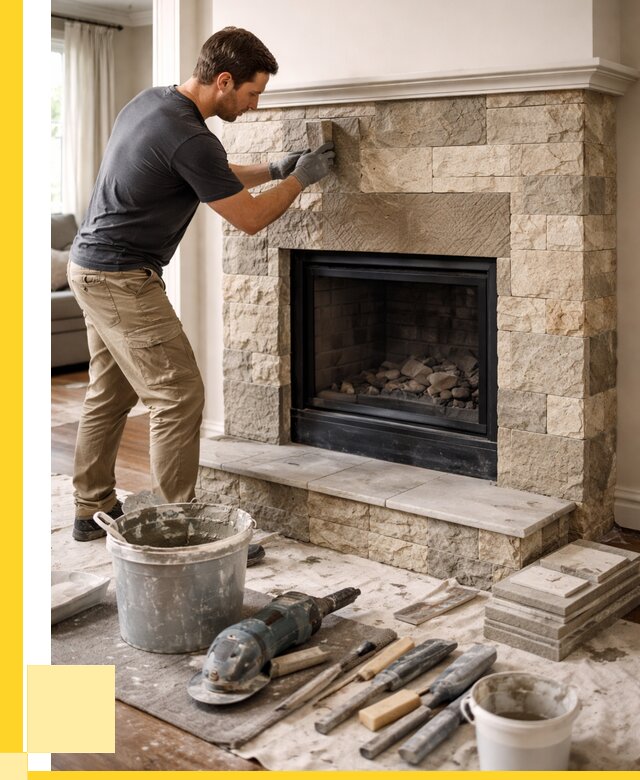 Ремонт каминов и печей в Барабинске от 15236 р. | ЭриданБбн