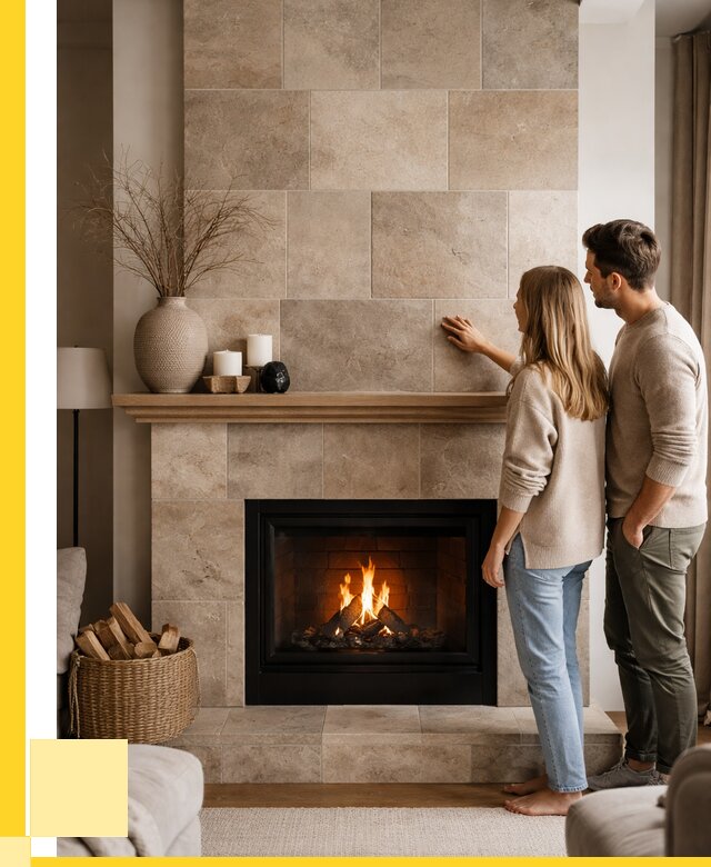 Облицовка каминов керамогранитом в Барабинске от 4571 р. | ЭриданБбн