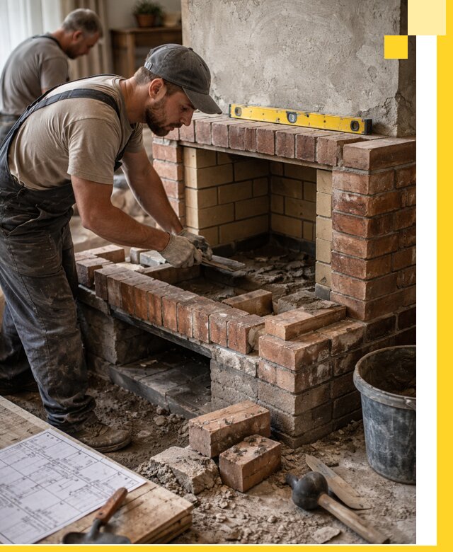 Изготовление и установка каминопечей под ключ в Барабинске