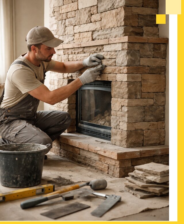 Проектирование и установка печей-каминов под ключ в Барабинске