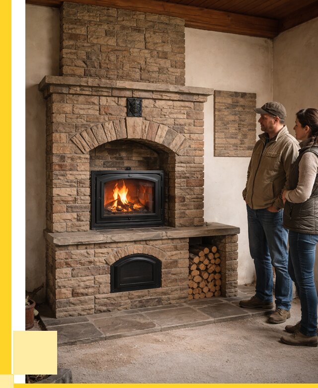 Кирпичная печь под ключ в Барабинске от 152355 р. | ЭриданБбн