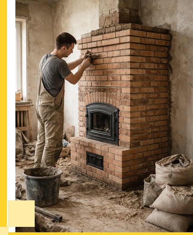 Строительство печей в Барабинске от 66021 р. под ключ, ЭриданБбн