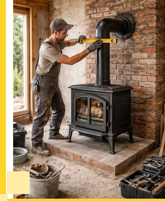 Монтаж печей установка банной печи в Барабинске от 15236 р. | ЭриданБбн