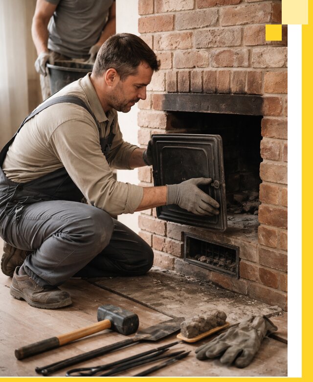 Ремонт печей в Барабинске с гарантией качества и безопасности