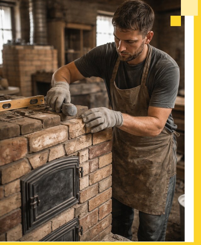 Изготовление печей на заказ в Барабинске с проектом и монтажом