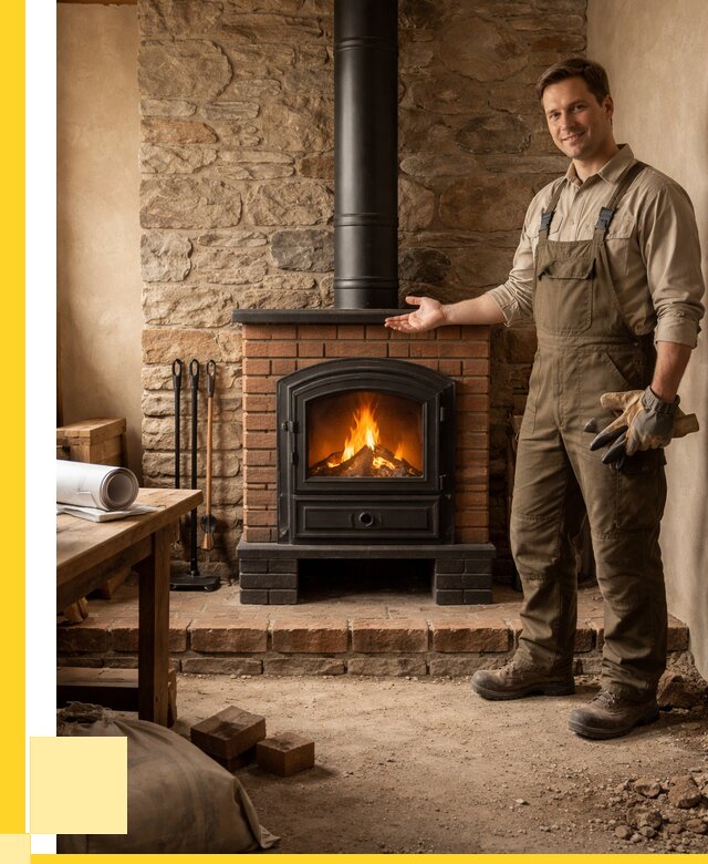 Печи отопительные из кирпича в Барабинске от 81256 р., ЭриданБбн