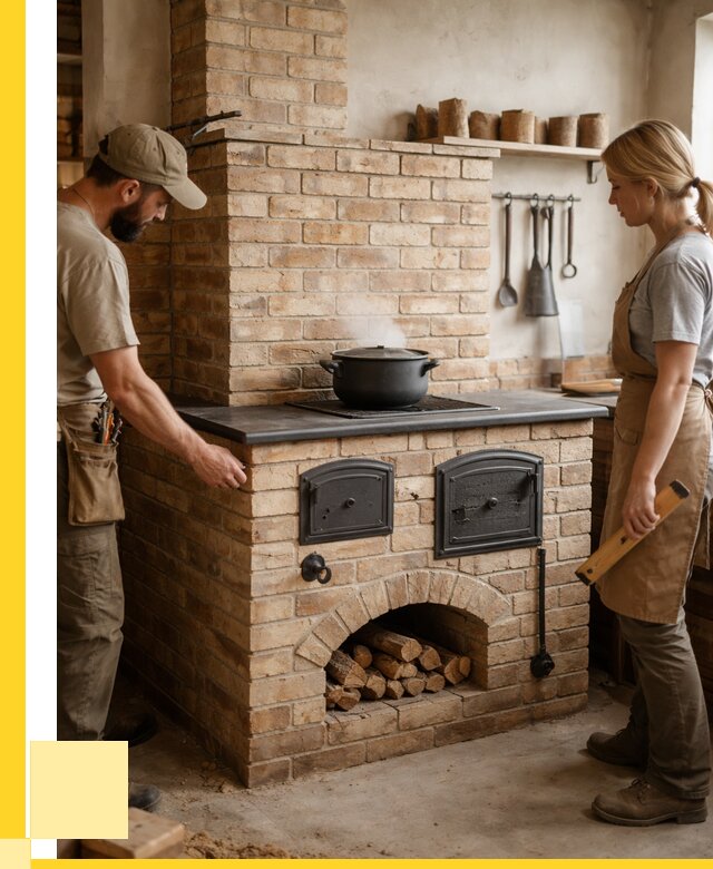 Варочно отопительные печи в Барабинске от 91413 р. | ЭриданБбн