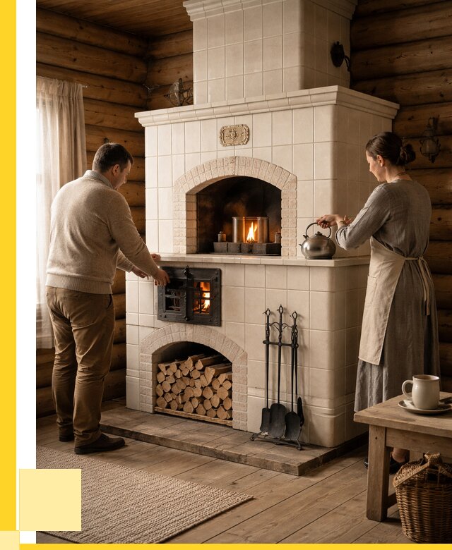 Русские печи в Барабинске: установка от 152355 р. ЭриданБбн