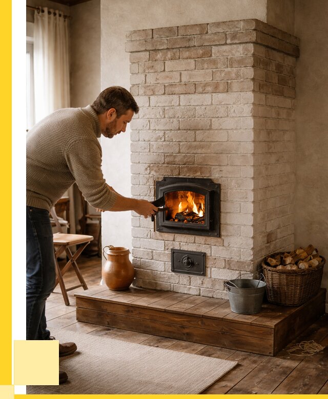 Печь голландка из кирпича в Барабинске от 86335 р. | ЭриданБбн