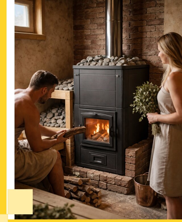 Кирпичная печь для бани на заказ в Барабинске от 55864 р. | ЭриданБбн