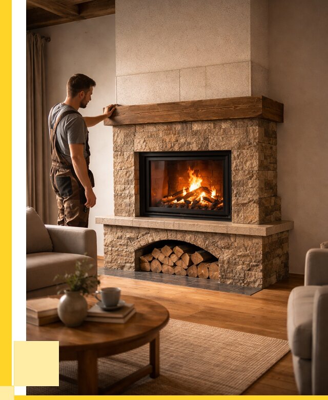 Печи камины для дома под ключ в Барабинске от 55864 р. | ЭриданБбн