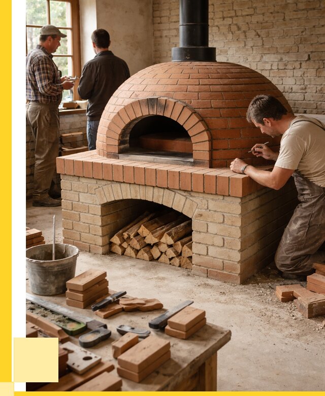 Помпейская печь дровяная для пиццы в Барабинске | ЭриданБбн от 203140 р.