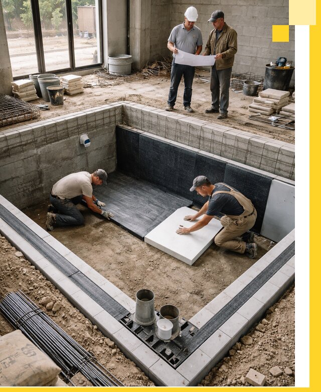 Проекты частных и общественных бассейнов под ключ в Барабинске