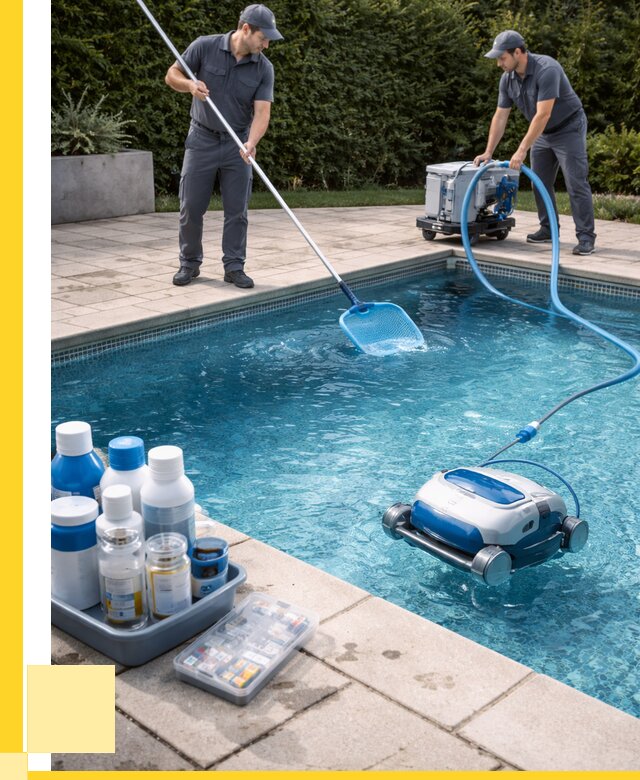 Чистка бассейнов в Барабинске роботами, от 4571 р. | ЭриданБбн