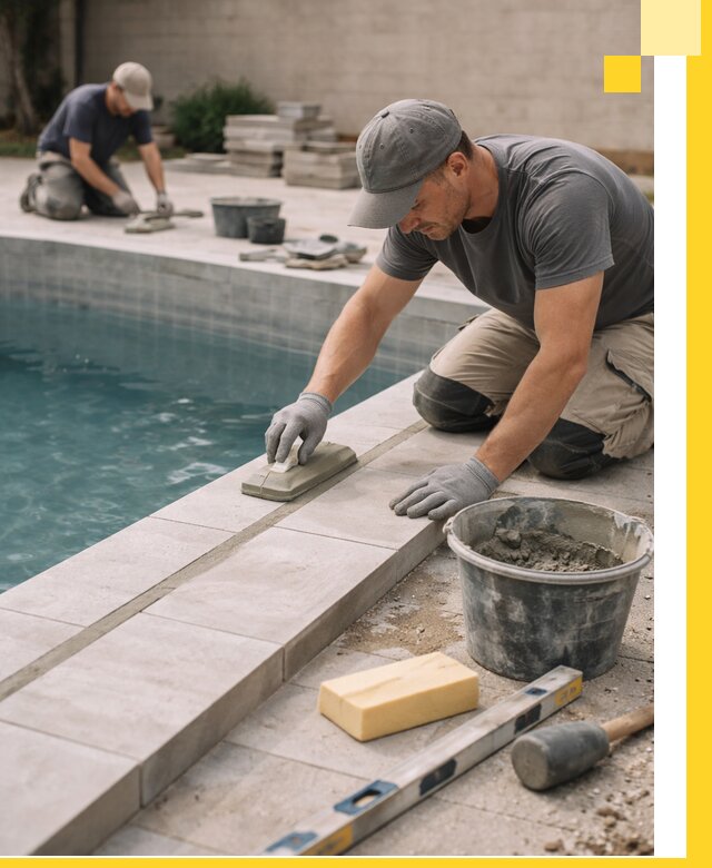 Отделка бассейнов в Барабинске: декоративная отделка и гидроизоляция