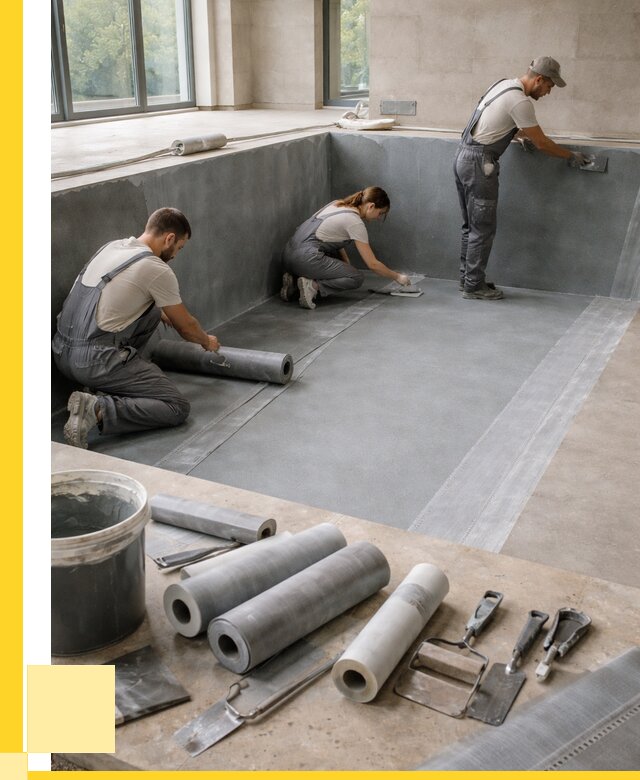 Гидроизоляция бассейнов в Барабинске от 2031 р., ЭриданБбн