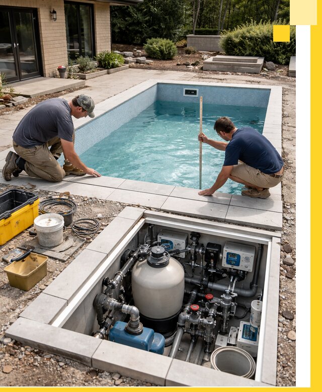 Строительство качественных домашних бассейнов под ключ в Барабинске