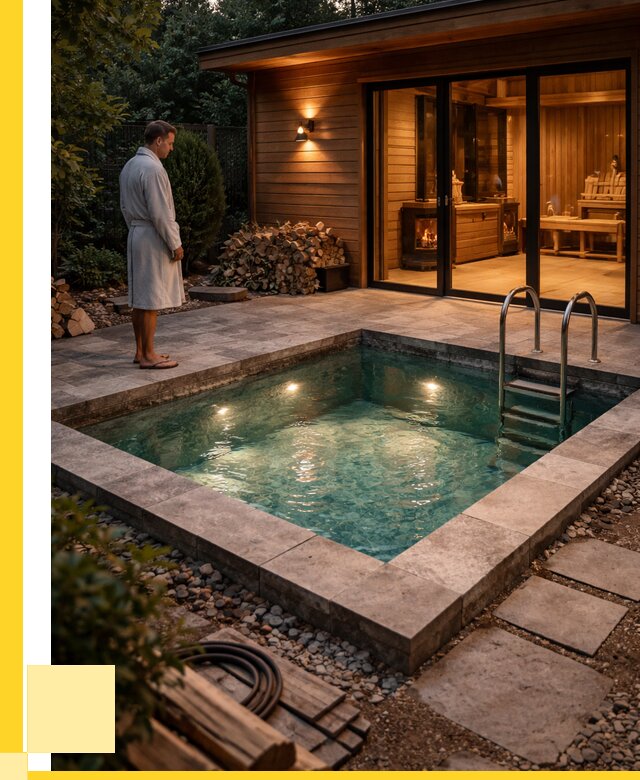 Бани с бассейном под ключ в Барабинске от 96492 р. | ЭриданБбн