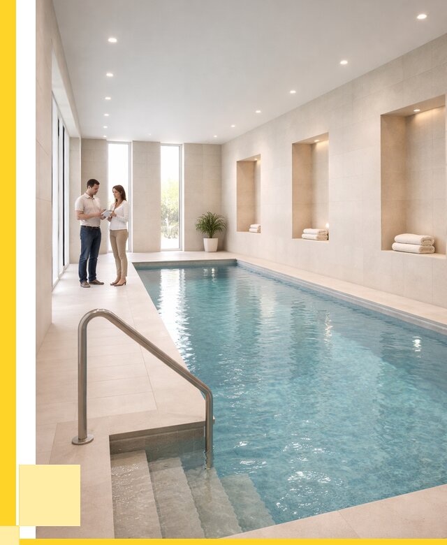 Бассейны в помещении под ключ в Барабинске от 1523550 р. | ЭриданБбн