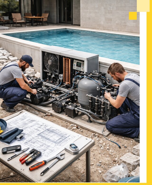 Проектирование и монтаж бассейнов с подогревом в Барабинске