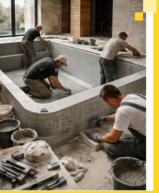 Строительство и установка СПА бассейнов под ключ в Барабинске