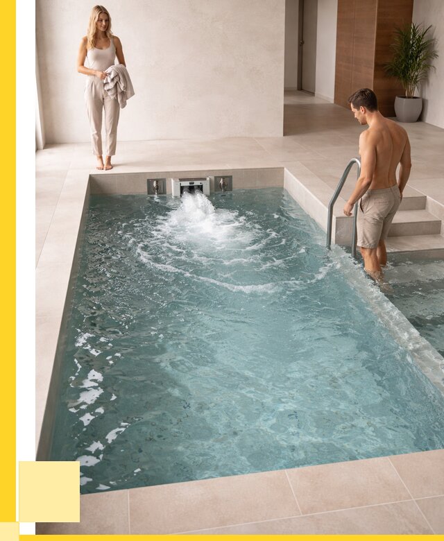 Бассейн с противотоком в Барабинске от 253925 р. | ЭриданБбн