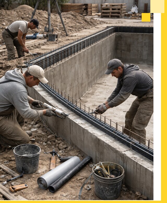 Качественный монтаж чаши бассейна в Барабинске под ключ с гарантией