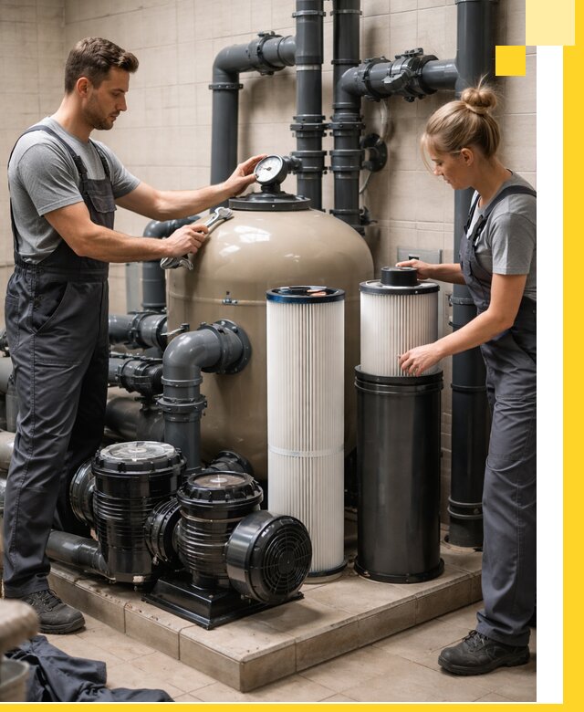 Фильтры и системы фильтрации для бассейнов в Барабинске