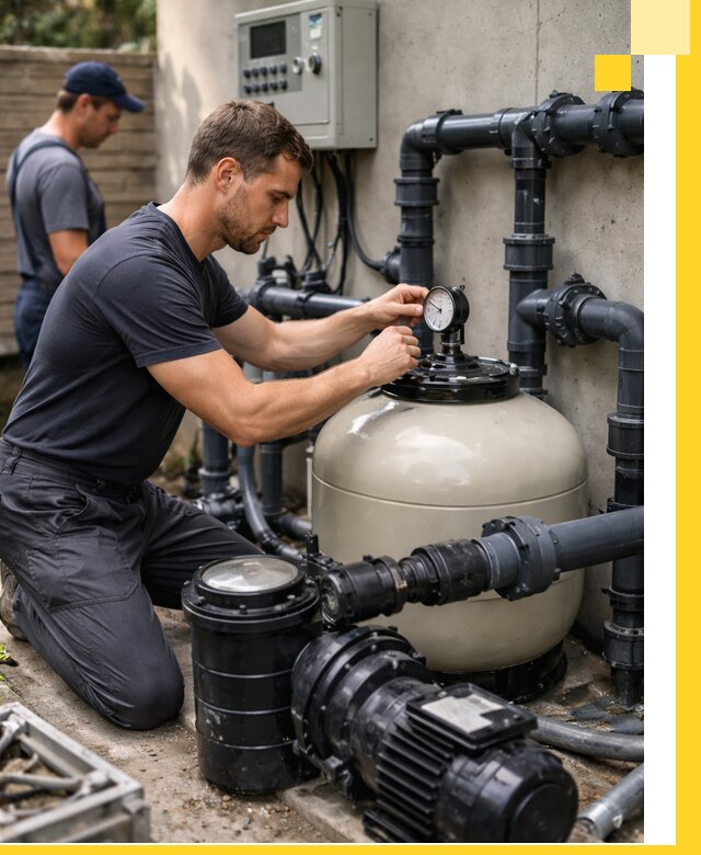 Поставка и монтаж фильтровального оборудования для бассейнов в Барабинске