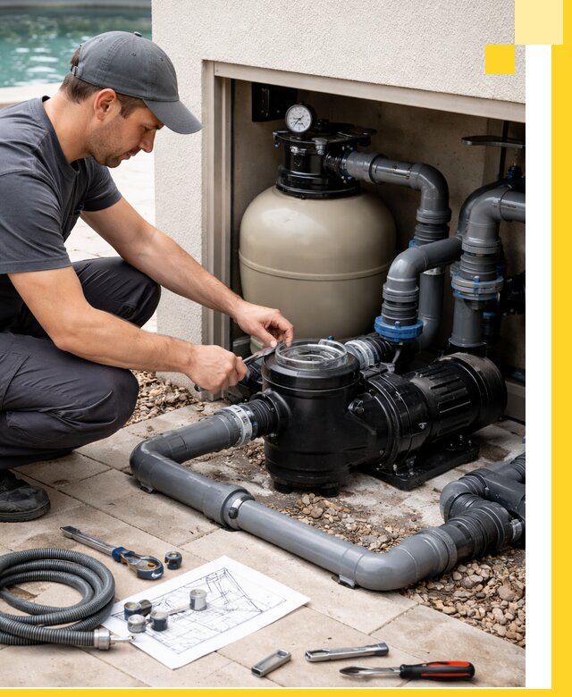 Поставка, монтаж и сервис насосов для бассейнов в Барабинске