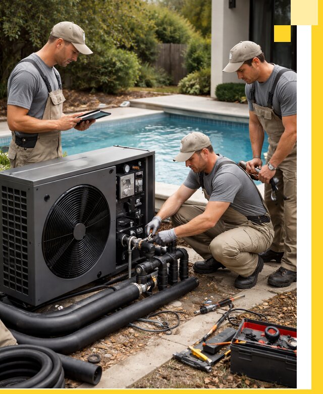 Проектирование и установка тепловых насосов для бассейнов в Барабинске