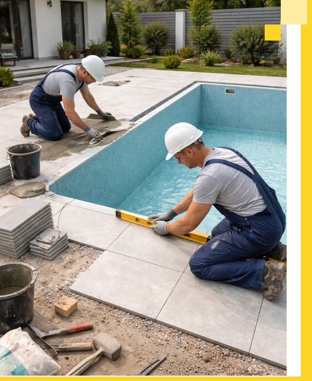 Строительство и монтаж плавательных бассейнов под ключ в Барабинске