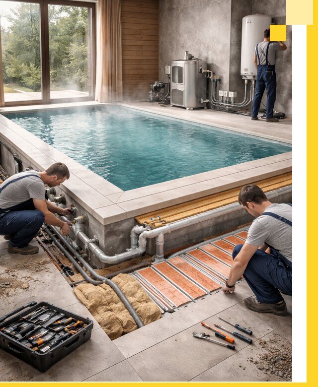 Проектирование и строительство тёплых бассейнов в Барабинске