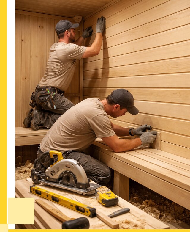 Обшивка саун вагонкой в Барабинске от 2539 р. | ЭриданБбн