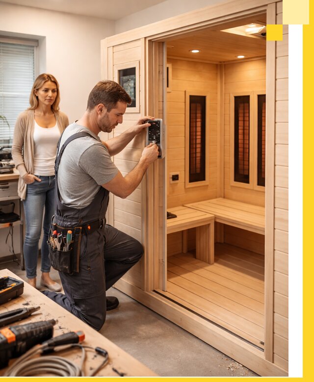 Инфракрасные сауны под ключ в Барабинске продажа и установка