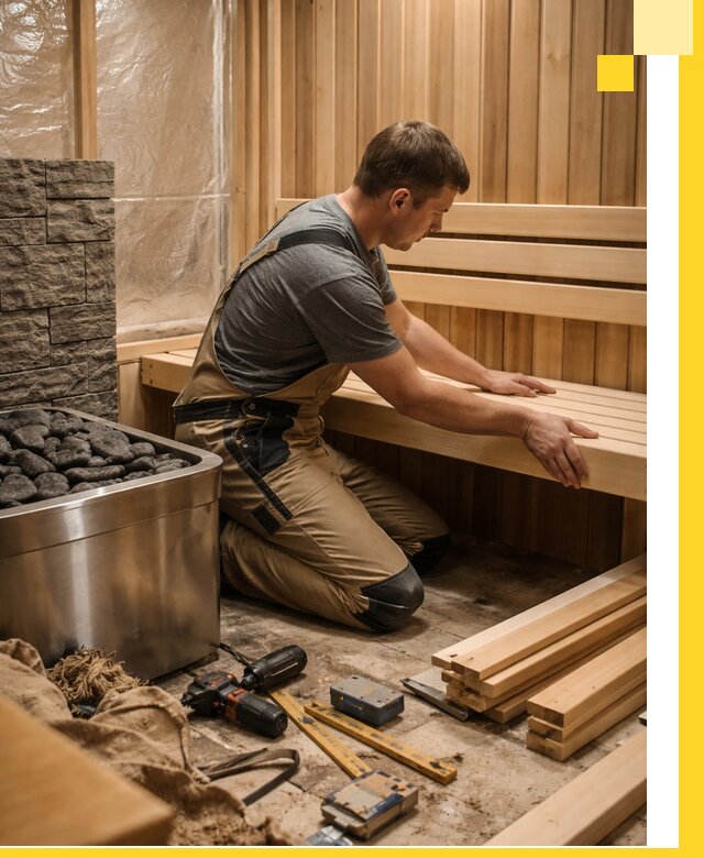 Сауны для дома под ключ с проектированием и монтажом в Барабинске