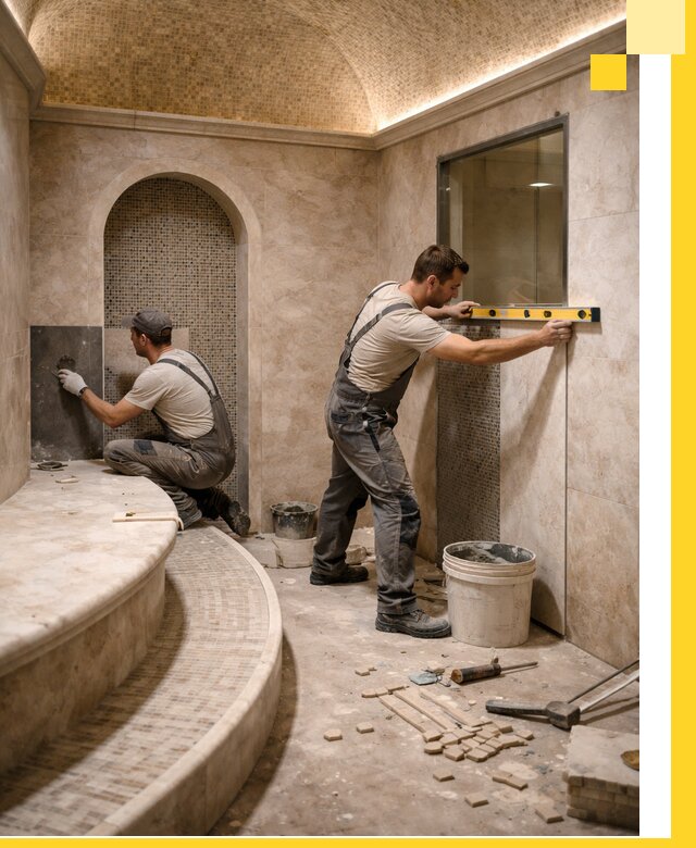 Проектирование и строительство саун с хамамом под ключ в Барабинске