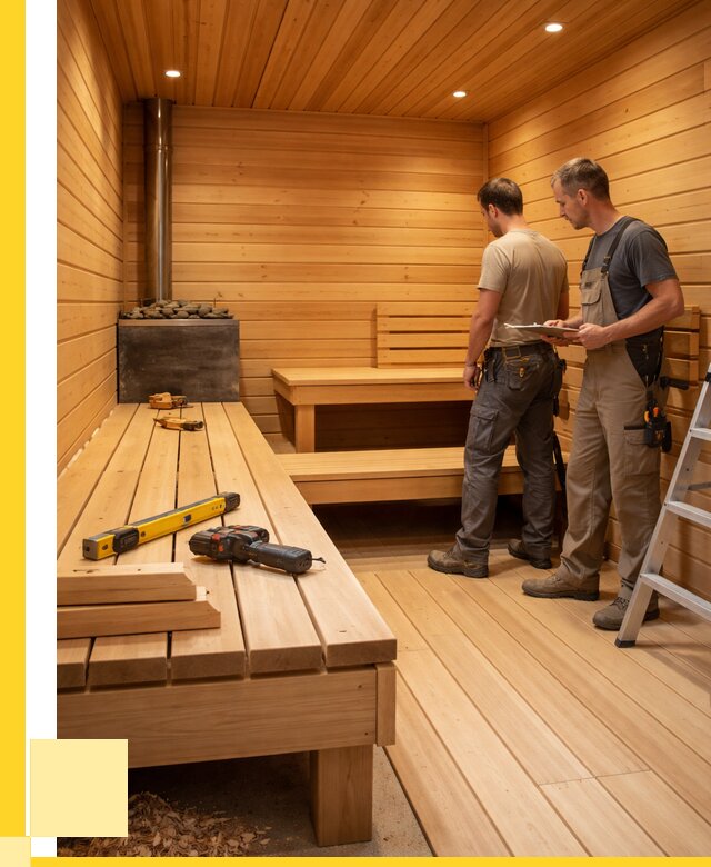 Отделка бань и саун в Барабинске по цене от 4571 р. | ЭриданБбн