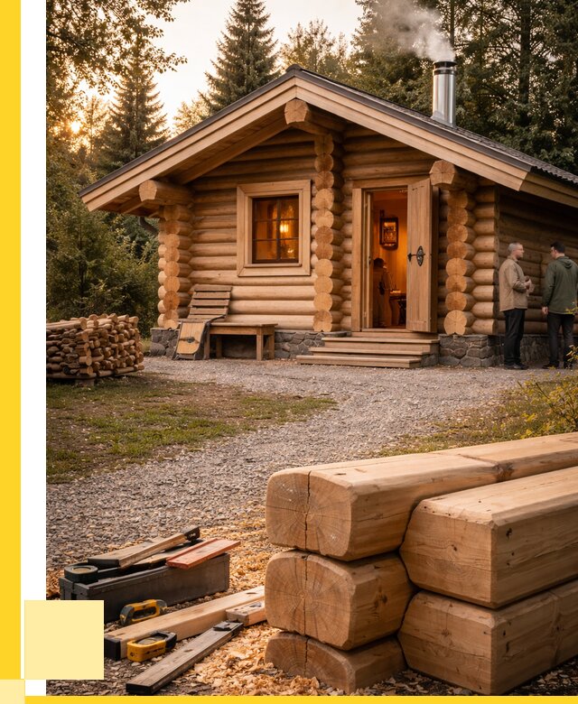 Строительство бань и комплексов в Барабинске от 457065 р.| ЭриданБбн