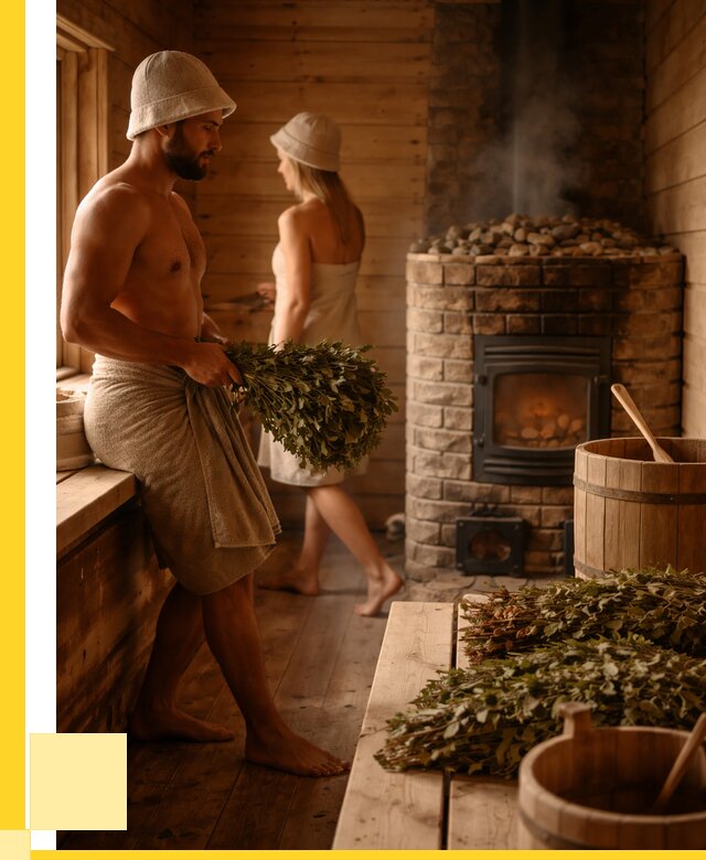 Русские бани в Барабинске: проекты и дизайн от 355495 р. | ЭриданБбн