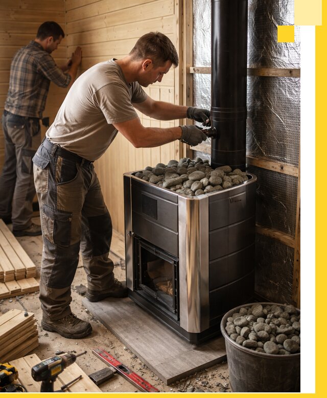 Проектирование и строительство парилок для бани в Барабинске под ключ