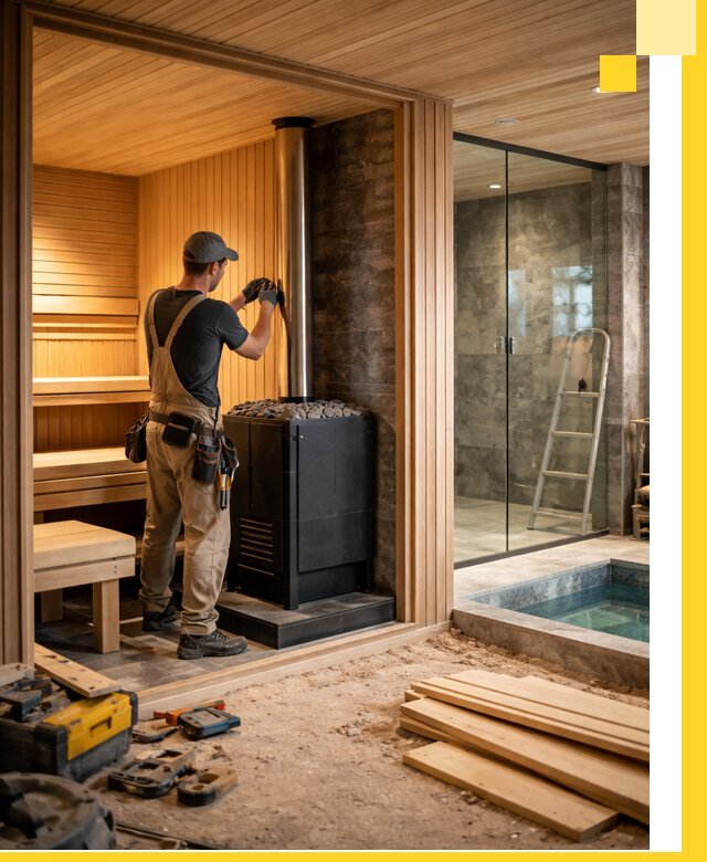 Полное строительство банных комплексов под ключ в Барабинске