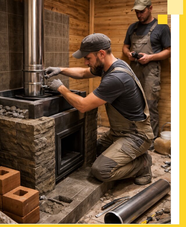 Изготовление и установка банных печей под ключ в Барабинске