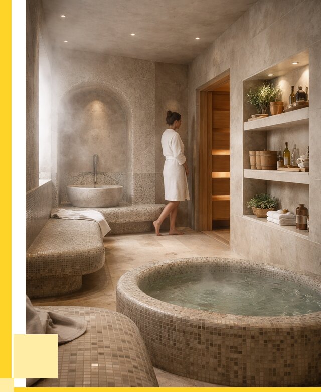 Строительство бани с хамамом в Барабинске от 761775 р. | ЭриданБбн